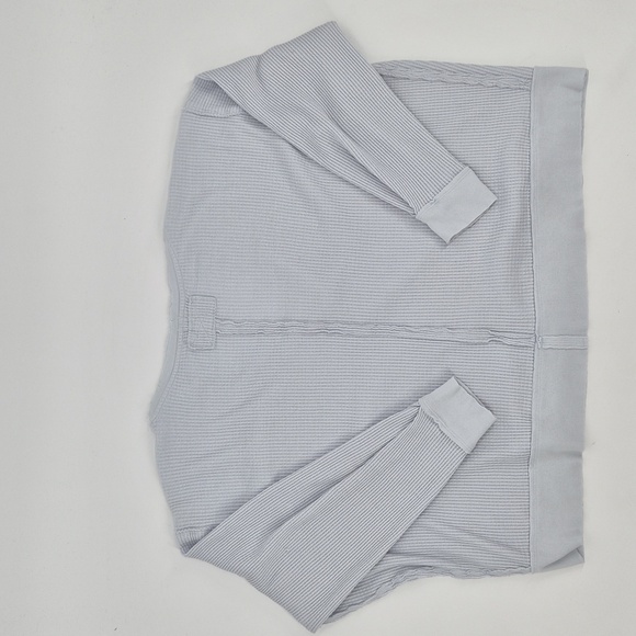 Free People Oversized Buttercup v-neck ribbed knit Thermal Top - Picture 9 of 12